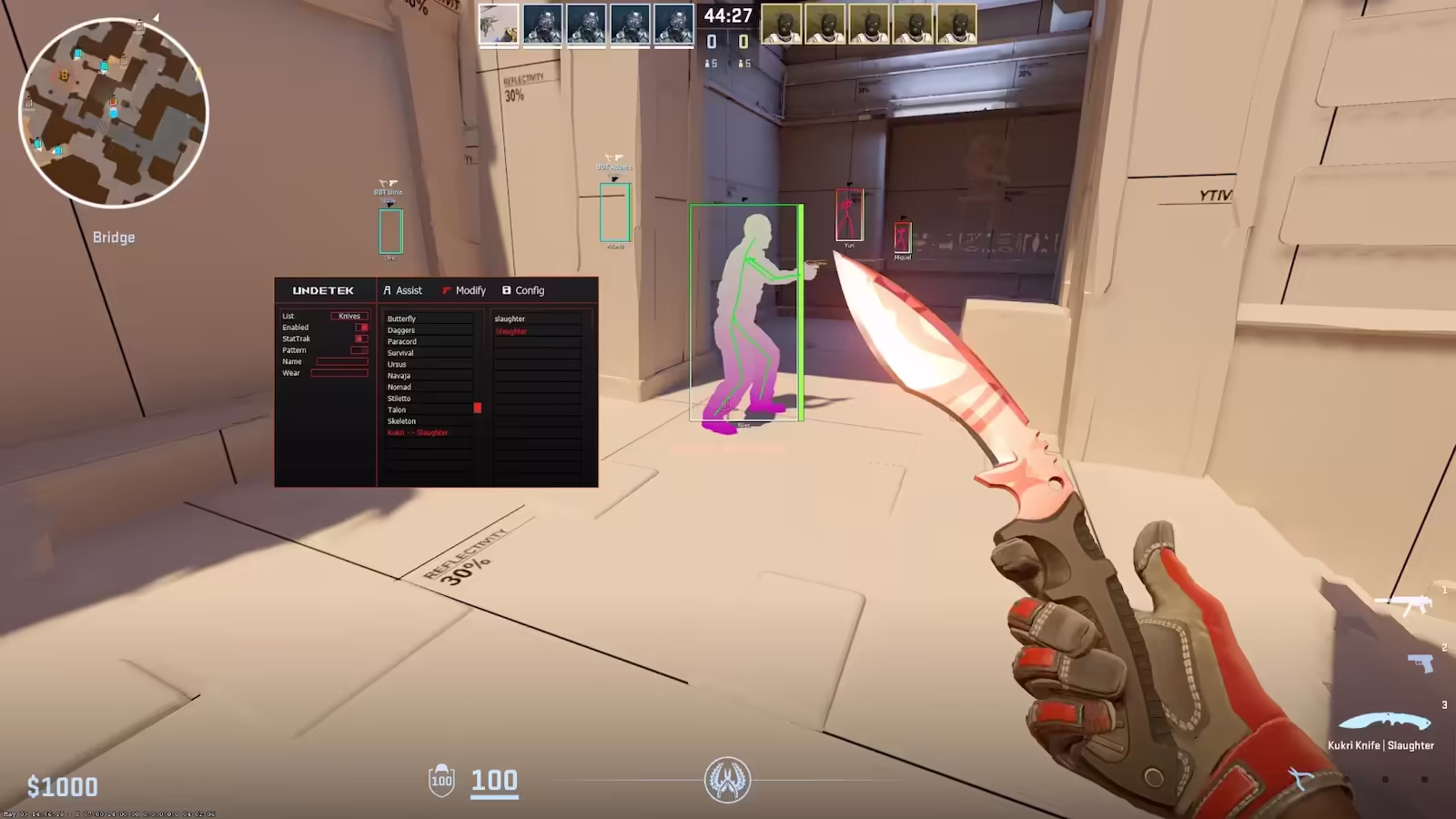 undetek free knife changer cheat hack