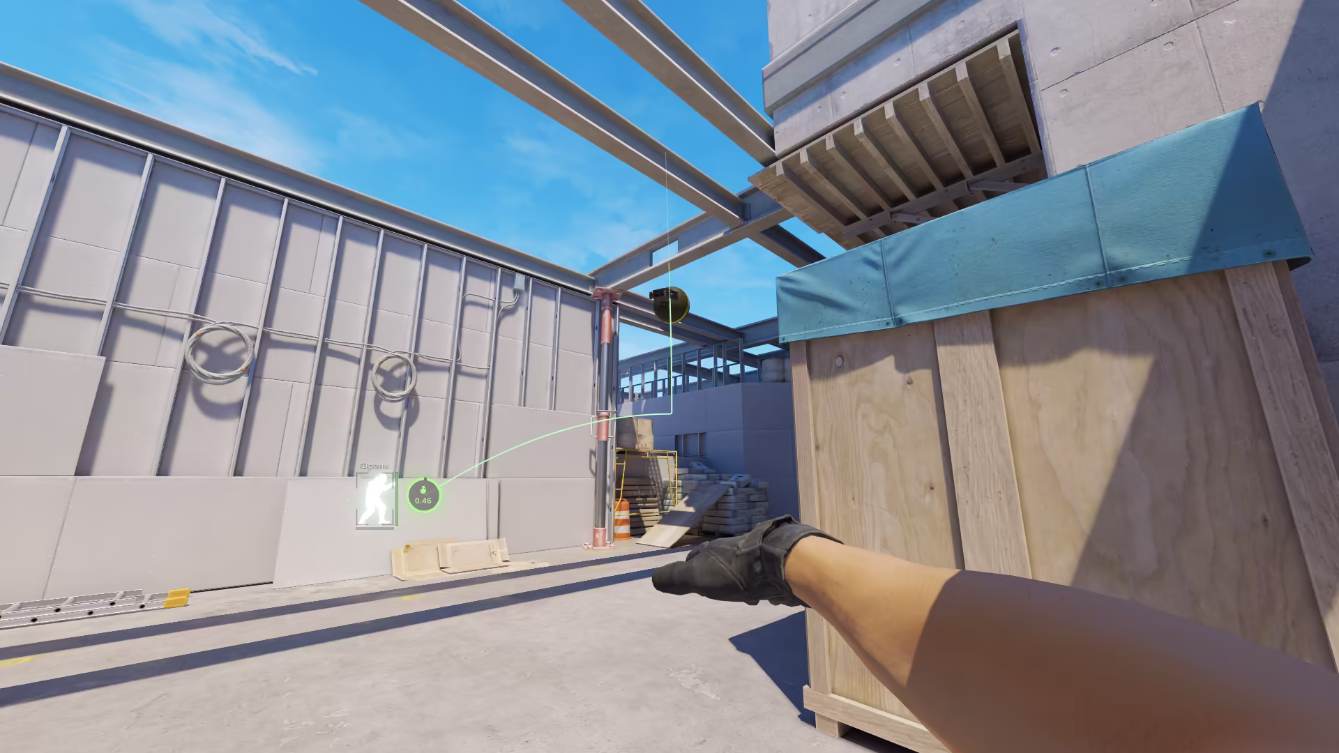 cs2 predator systems grenade trajectory counter strike 2 cheat